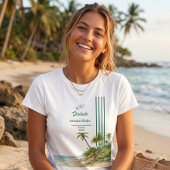 ソフトシーエステティックモダン卒業式招待状 Tシャツ