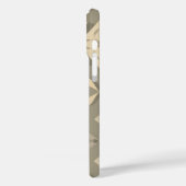 ソフトジオメトリックiPhone16ケース – シームレスパターンDe Case-Mate iPhoneケース (裏面 / 左)