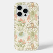 ソフトジャングルのカエルと鳥 Case-Mate iPhoneケース (裏面)