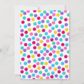 ソフトジャ遊ングジム誕生日パーティーの招待状 招待状 (裏面)