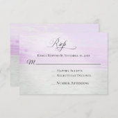 *~*ソフトスカイビーチシーサンドフォトウエディ   ング 出欠カード (正面/裏面)