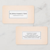 ソフトスケールパターン 名刺 (正面/裏面)