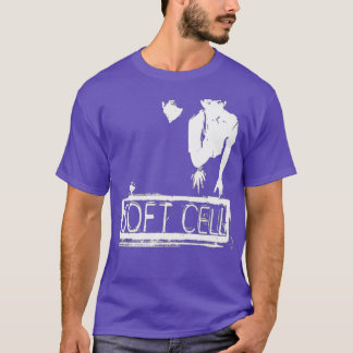 ソフトセル黒と白80sシンポップ tシャツ