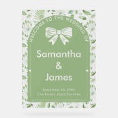 ソフトセージへようこそ – Garden-インスパイア Layout  アクリルサイン (正面)