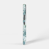 ソフトセージ緑ユーカリ水カラースタイル SAMSUNG GALAXYケース (右側面)