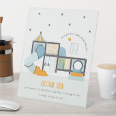 ソフトセ遊ンタージャングルジム誕生日カスタムパーティー 台座サイン (インサイチュ)