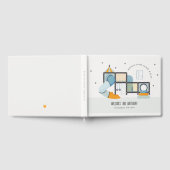 ソフトセ遊ンター屋内ジャングルジム子供の誕生日 ゲストブック (全面)