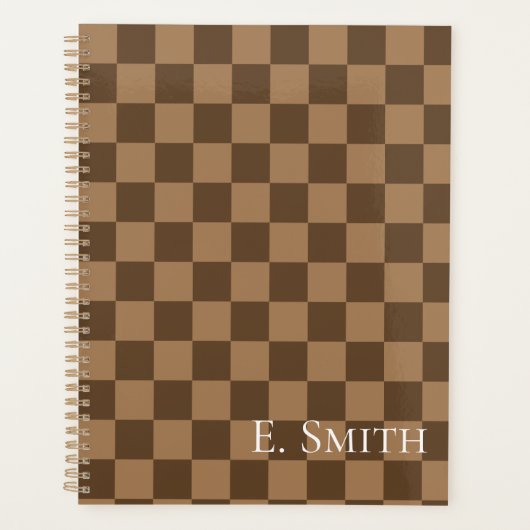 ソフトチョコレートスクウェア プランナー手帳 (正面)