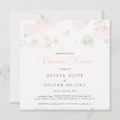 ソフトティーバラリハーサルディナー 招待状 (正面)