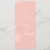 ソフトティーバラ結婚のメニュー メニュー (裏面)