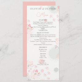 ソフトティーバラ結婚のメニュー メニュー