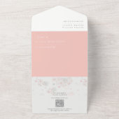 ソフトティーバラ結婚ズ オールインワン招待状 (外側)