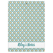 ソフトティール（緑がかった色）フローラ名 クリップボード (裏面)