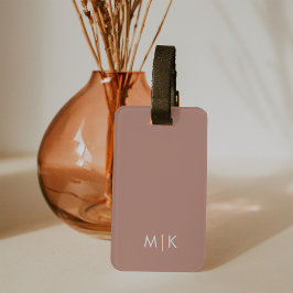 ソフトテラコッタ |モノグラモダンム ラゲッジタグ