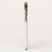 ソフトトレンディー微妙な色洗い赤面ピンクフローラ Case-Mate iPhoneケース (裏面/左)