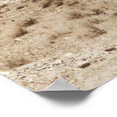 ソフトトーンヒルズ絵を描オレゴン ポスター (角)