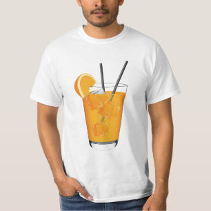 ソフトドリンクオレンジジュースTシャツ Tシャツ