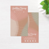 ソフトニュートラルイヤリングネックレスジュエリーディスプレイカード (デスク)