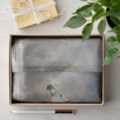 ソフトニュートラルスタリオンと山の分離 薄葉紙 (ギフト)