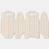 ソフトニュートラルストライプ柄 フェイバーボックス (見開き)
