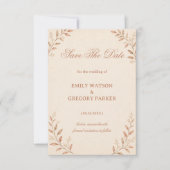 ソフトニュートラルボタニカル セーブザデート (正面)