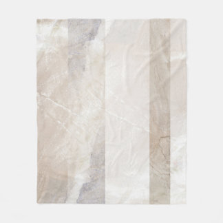 ソフトニュートラル幾何ストライプ抽象芸術毛布 フリースブランケット