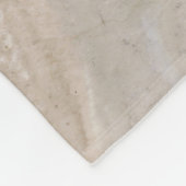 ソフトニュートラル幾何ストライプ抽象芸術毛布 フリースブランケット (角)