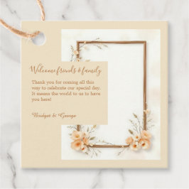 ソフトニュートラル結婚植物薬 フェイバータグ