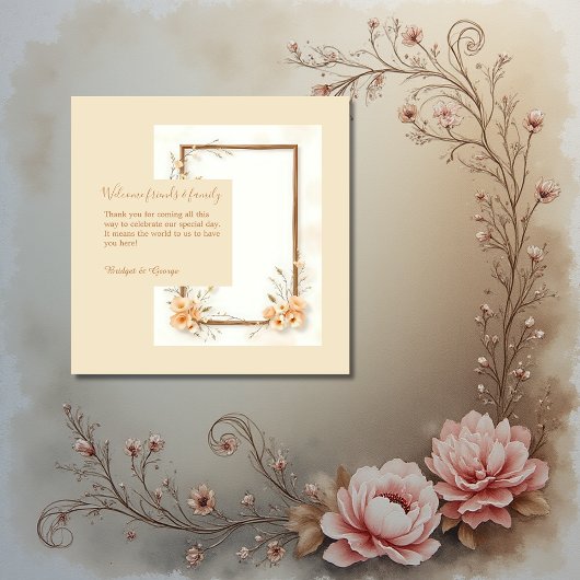 ソフトニュートラル結婚植物薬 フェイバータグ