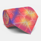 ソフトネオン層抽象デザイン ネクタイ (ロール)