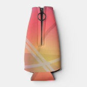 ソフトネオン層抽象デザイン ボトルクーラー (裏面)