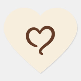 ソフトハートグッドモーニングステッカー ハートシール