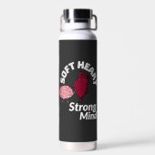 ソフトハート強い心 ウォーターボトル (背面)