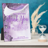 ソフトバイオレットオーキッ感謝していチユー フォトプラーク (側面)