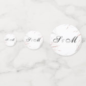 ソフトバラとグレー結婚フローリズ コンフェッティ (裏面)