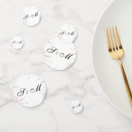 ソフトバラとグレー結婚フローリズ コンフェッティ