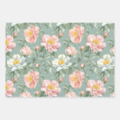 ソフトバラシリーズラッピング紙シート ラッピングペーパーシート (正面)