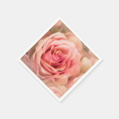 ソフトバラ赤面 スタンダードカクテルナプキン (角)