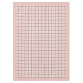 ソフトバラ金ゴールド市松模様にテーブルクロス テーブルクロス (正面)