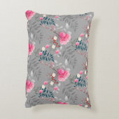 ソフトバラ（グレーの背景） アクセントクッション (裏面(縦))