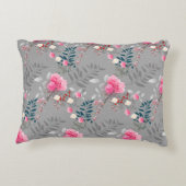 ソフトバラ（グレーの背景） アクセントクッション (裏面)