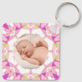 ソフトパかわいらしステルカスタムズ写真マザーズデイムーム キーホルダー (裏面)