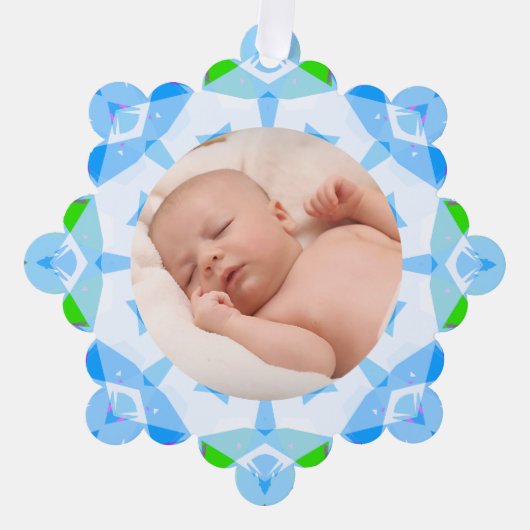 ソフトパかわいらしステルカスタムズ写真 オーナメントカード (正面)