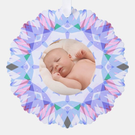 ソフトパかわいらしステルカスタムズ写真 オーナメントカード (正面)