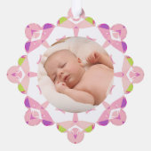 ソフトパかわいらしステルカスタムズ写真 オーナメントカード (裏面)