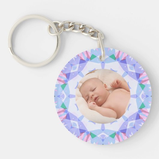 ソフトパかわいらしステルカスタムズ写真 キーホルダー (正面)