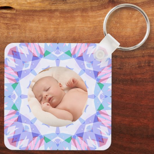 ソフトパかわいらしステルカスタムズ写真 キーホルダー (裏面)