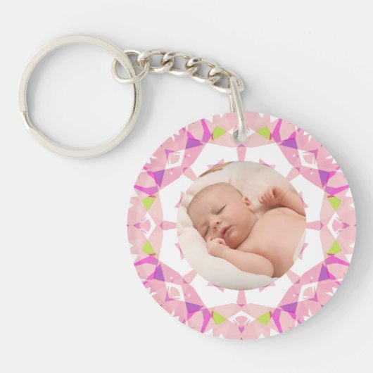 ソフトパかわいらしステルカスタムズ写真 キーホルダー (正面)