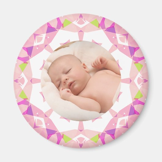 ソフトパかわいらしステルカスタムズ写真 マグネット (正面)