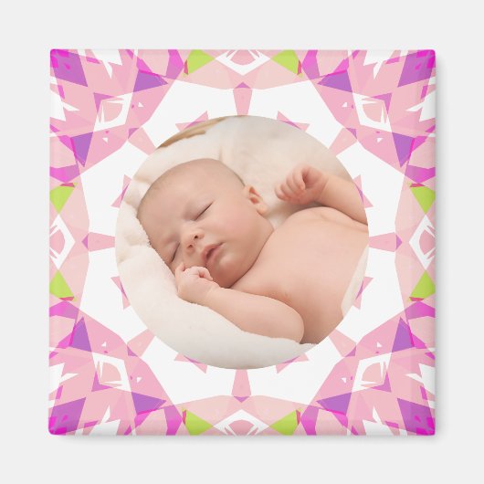 ソフトパかわいらしステルカスタムズ写真 マグネット (正面)